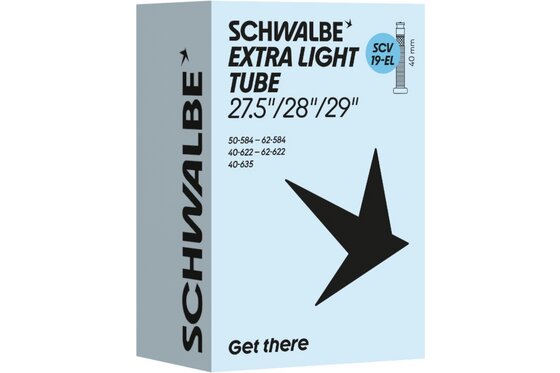 29 Zoll - Fahrradschläuche - Schwalbe SCV19-EL Extra Light Schlauch 27,5/29 Zoll - 40 mm