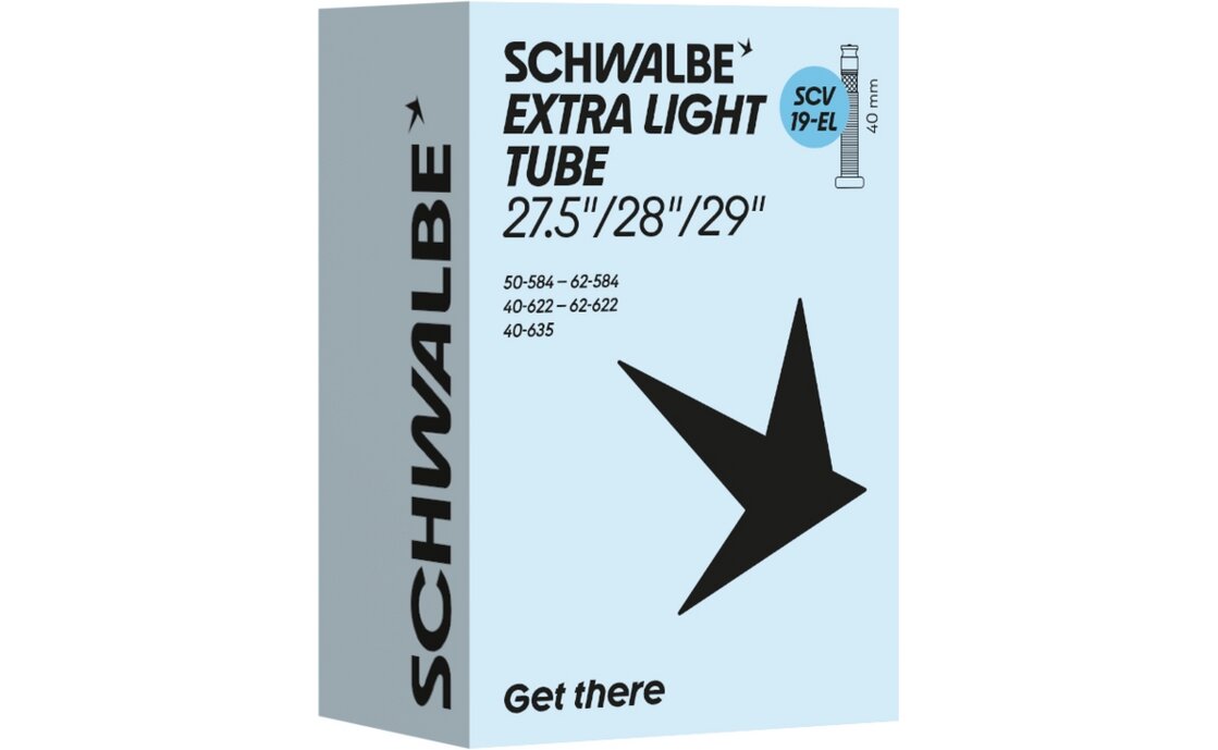 Schwalbe SCV19-EL Extra Light Schlauch 27,5/29 Zoll - 40 mm