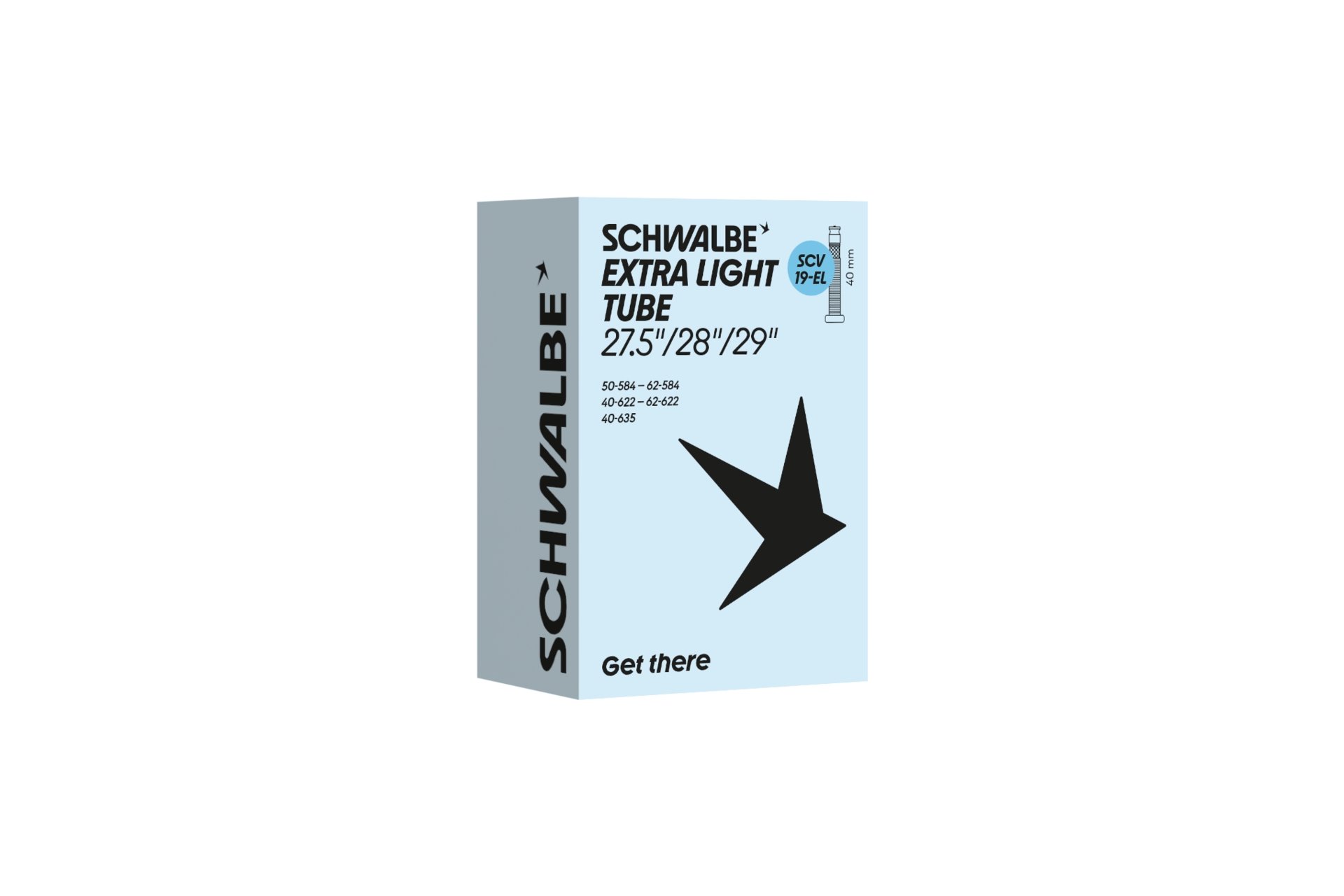 Schwalbe SCV19-EL Extra Light Schlauch 27,5/29 Zoll - 40 mm