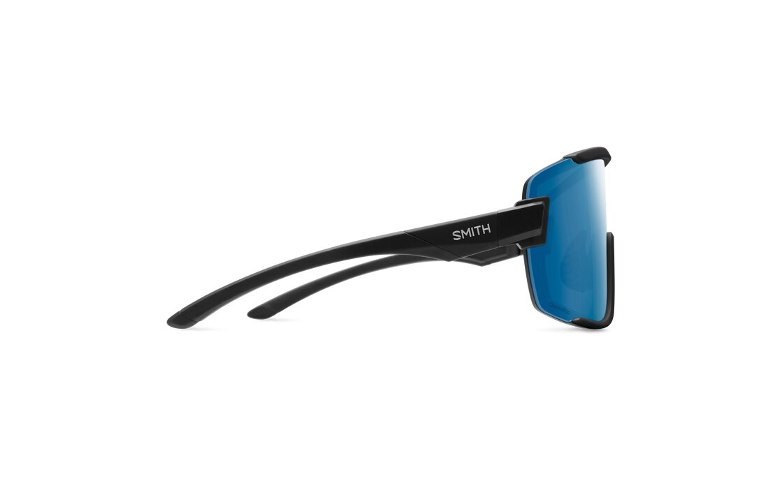 Smith Wildcat Matte Black - ChromaPop Polar Blue Mirror