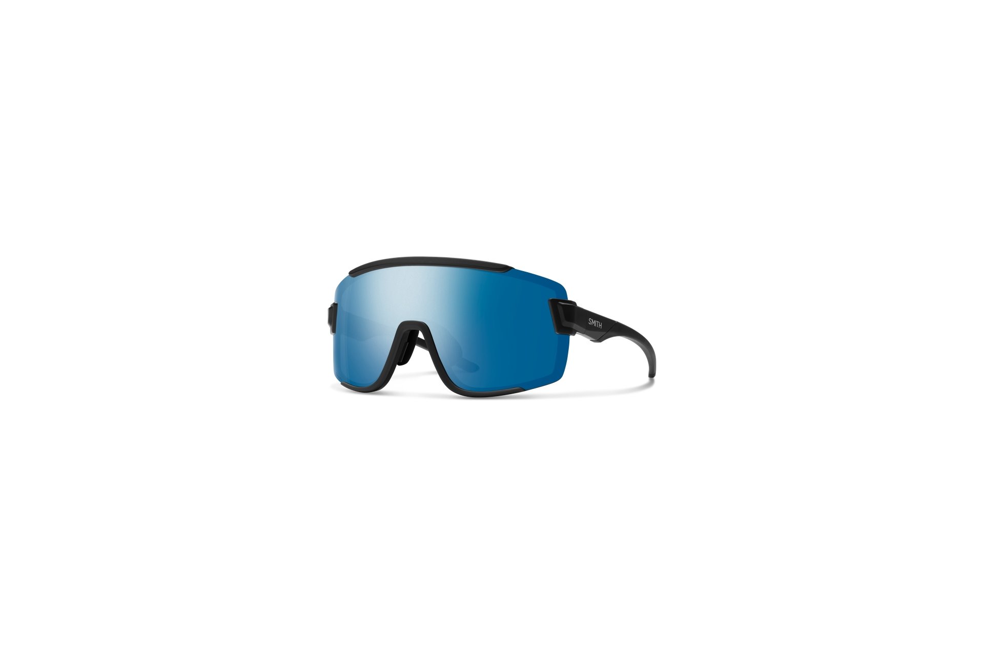 Smith Wildcat Matte Black - ChromaPop Polar Blue Mirror
