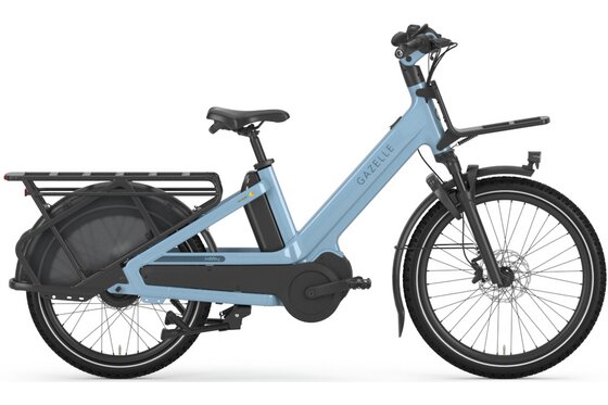 2026 - Lastenfahrräder - Gazelle Cabby C380 L 24" SE - 545 Wh - 24 Zoll - Longtail - 2026
