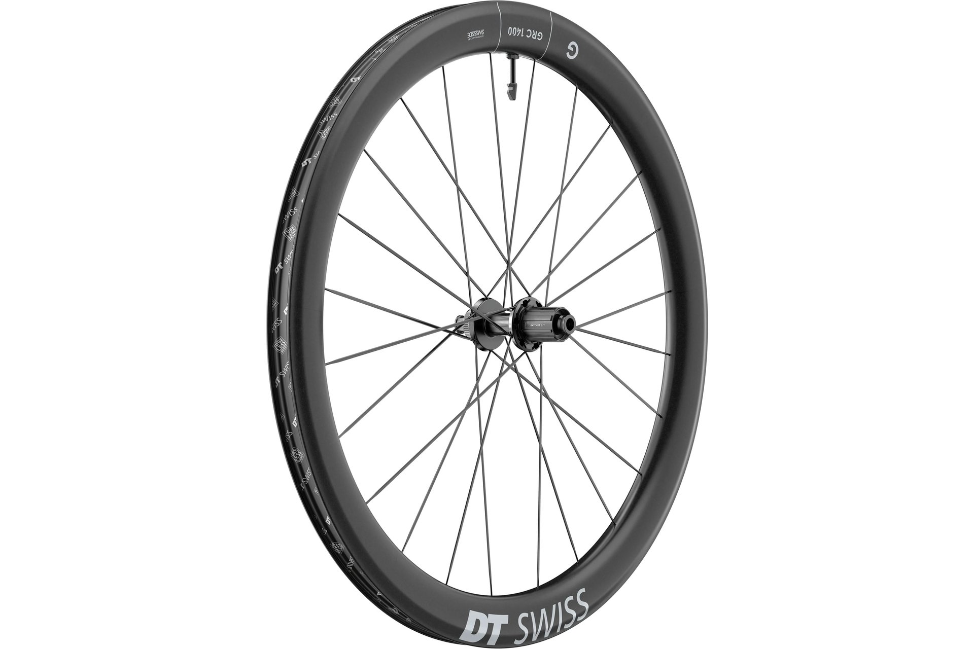 DT Swiss GRC1400 Dicut 50 DB 28" - Carbon Hinterrad, Shimano ROAD