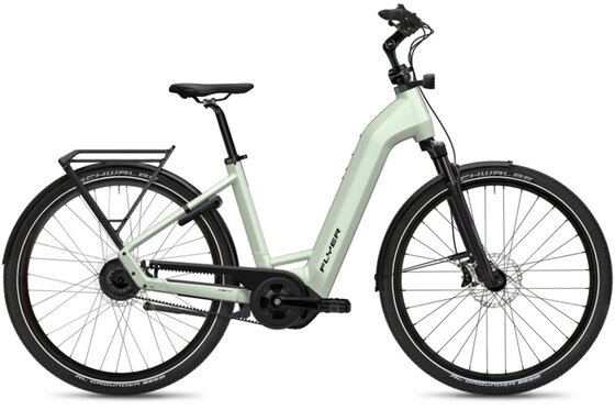 mit Beleuchtung - E-Bike City - Flyer Gotour 5.43 Comfort - 750 Wh - 28 Zoll - Tiefeinsteiger - 2024