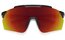 Smith Ruckus Matte Black - ChromaPop Red Mirror