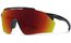 Smith Ruckus Matte Black - ChromaPop Red Mirror
