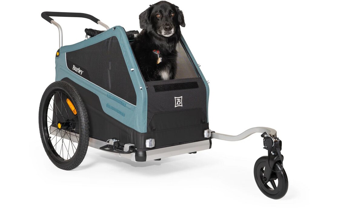 BURLEY Fahrrad-Hunde-Anhänger Bark Ranger XL