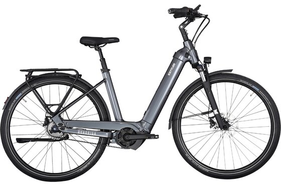 mit Beleuchtung - E-Bike City - Kettler Quadriga P5 Belt RT - 500 Wh - 28 Zoll - Tiefeinsteiger - 2025