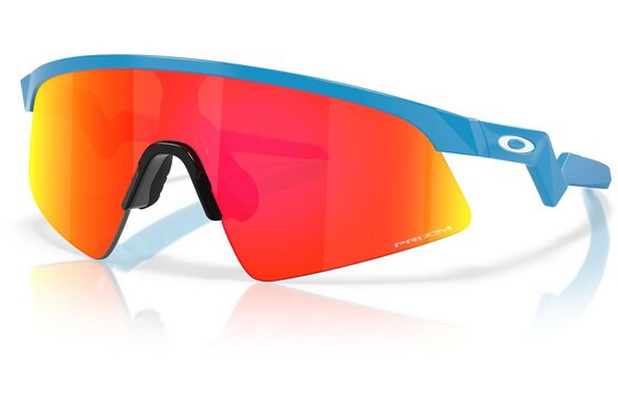 Oakley - Fahrradbrillen - Oakley Resistor Sweep Polished Sky Blue/Prizm Ruby