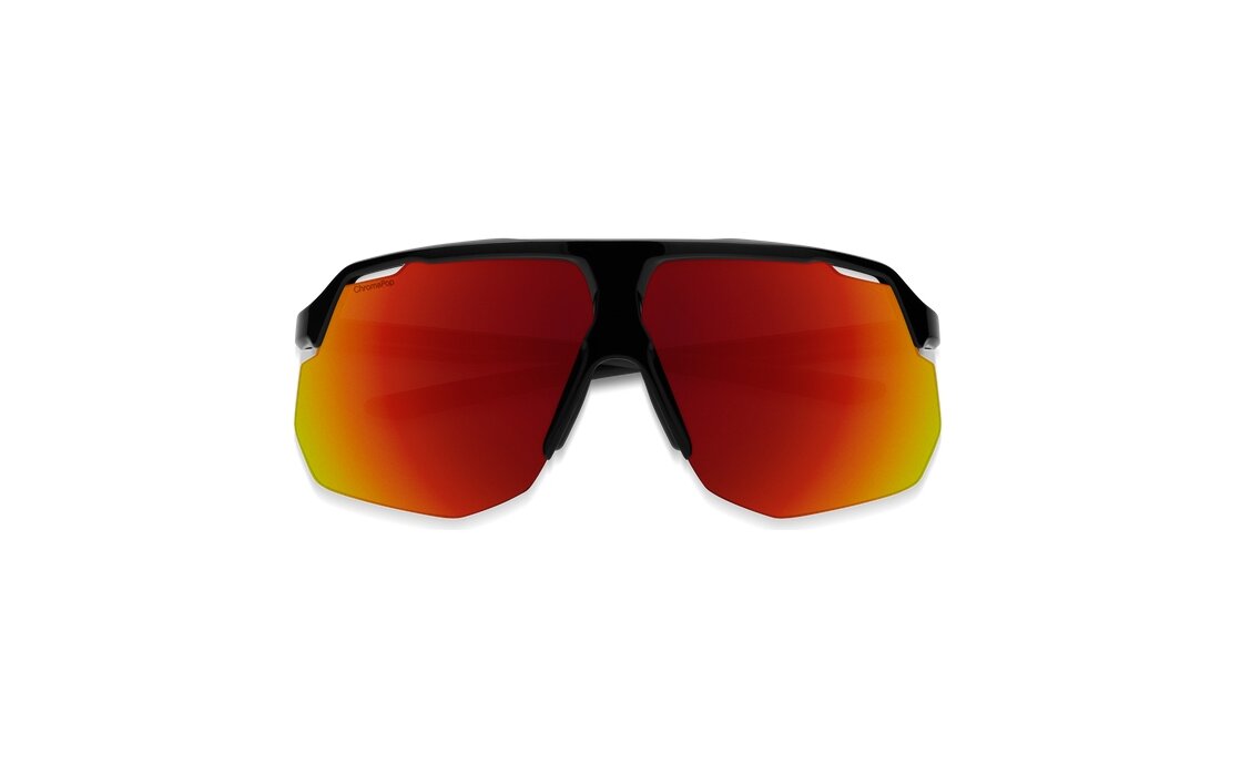 Smith Motive Black - ChromaPop Red Mirror
