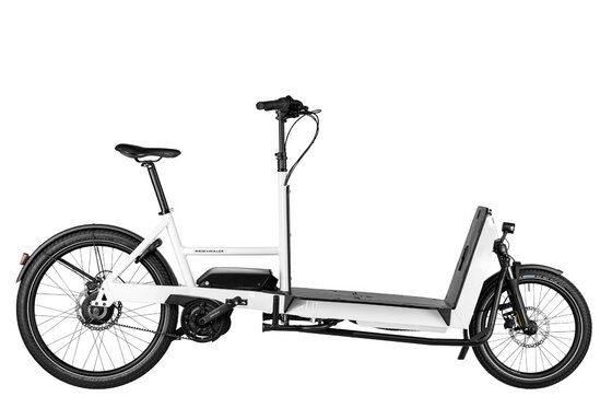 Long-John-E-Bikes - Riese und Müller Transporter2 65 vario - 545 Wh - 20 Zoll - Long John