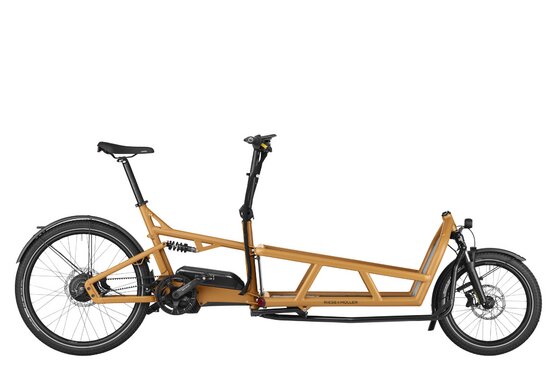 Long-John-E-Bikes - Riese und Müller Load4 75 vario - 725 Wh - 20 Zoll - Long John