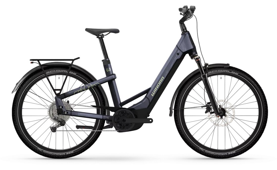 Winora Yakun X10E - 600 Wh - 27,5 Zoll - Tiefeinsteiger - 2026