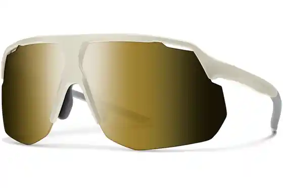 XXL Sale % - Smith Motive Matte Bone - ChromaPop Black Gold Mirror