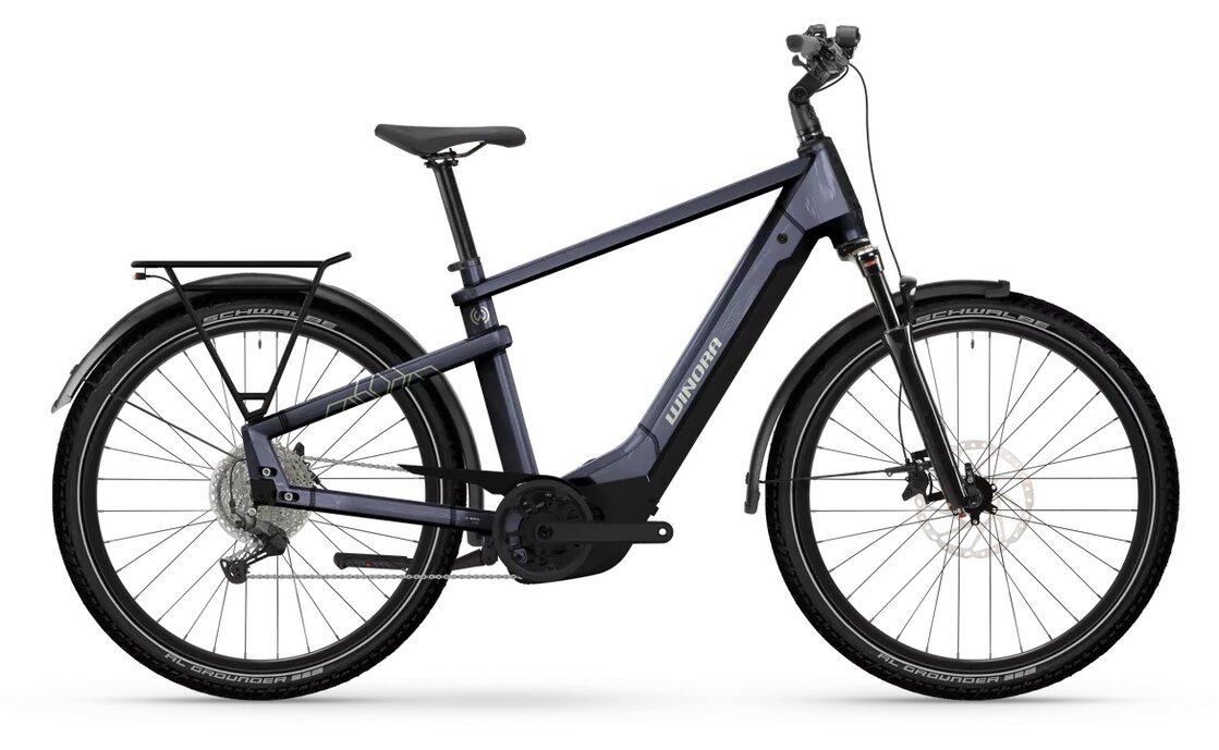 Winora Yakun X10E High - 600 Wh - 27,5 Zoll - Diamant - 2025