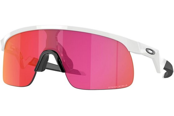 Oakley - Fahrradbrillen - Oakley Resistor Polished White/Prizm Field