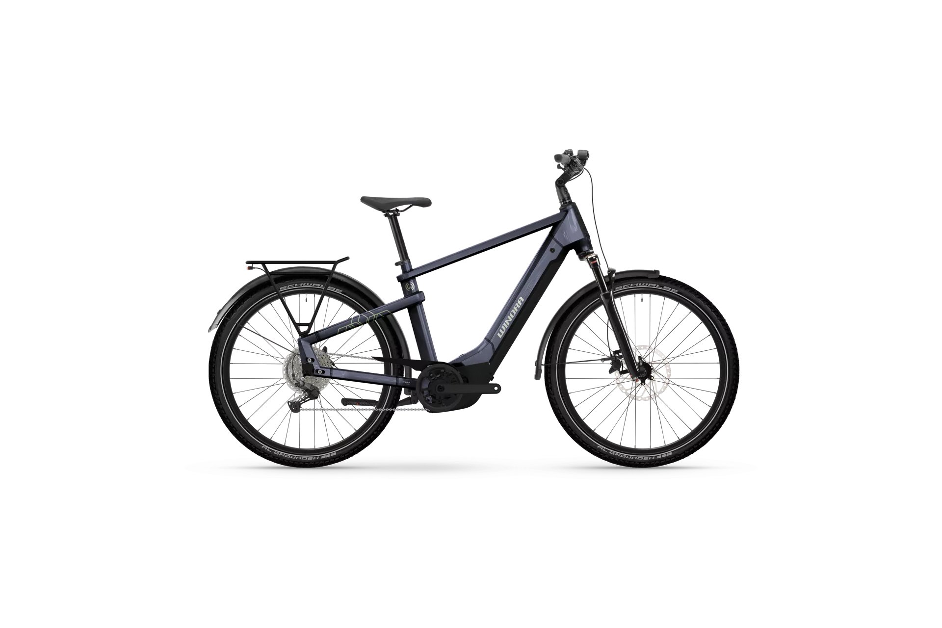 Winora Yakun X10E High - 600 Wh - 27,5 Zoll - Diamant - 2025