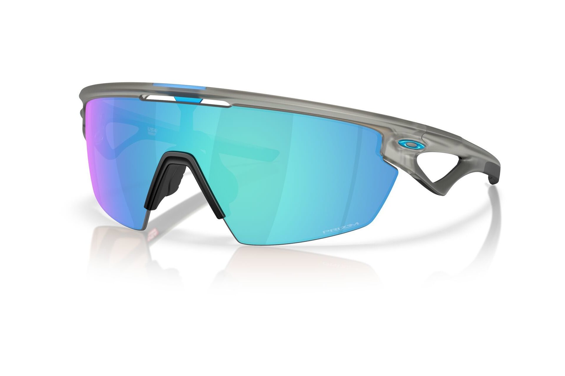 Oakley Sphaera Matte Grey Ink - Prizm Sapphire