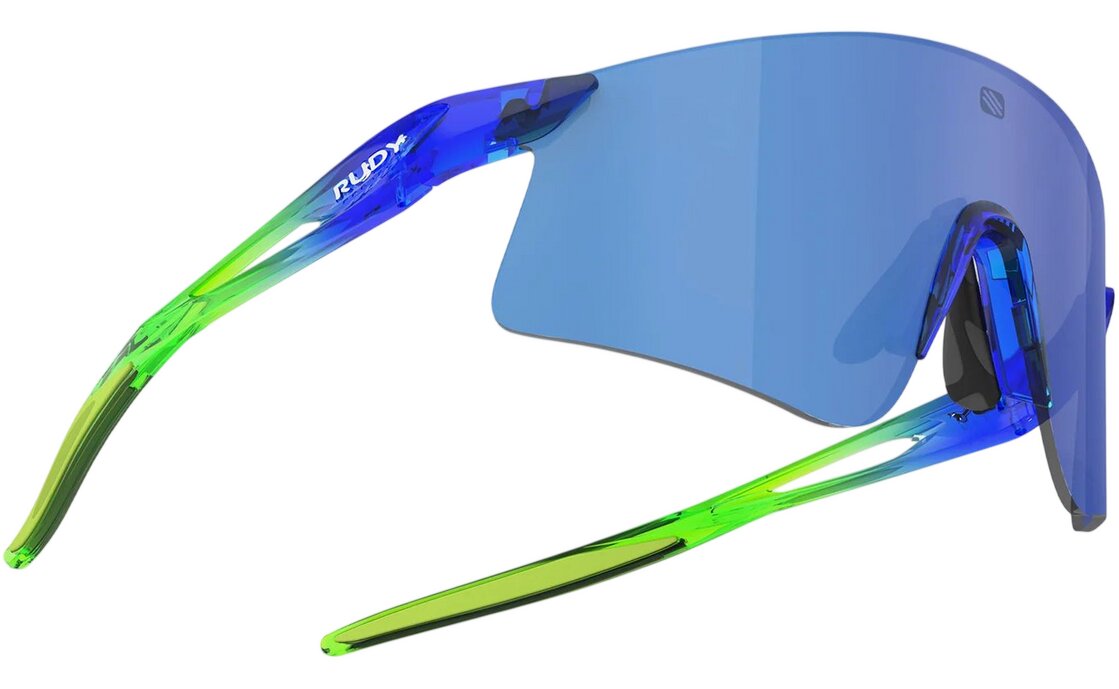 Rudy Project Astral X Multilaser Blue - Crystal Blue / Green Fluo Gloss