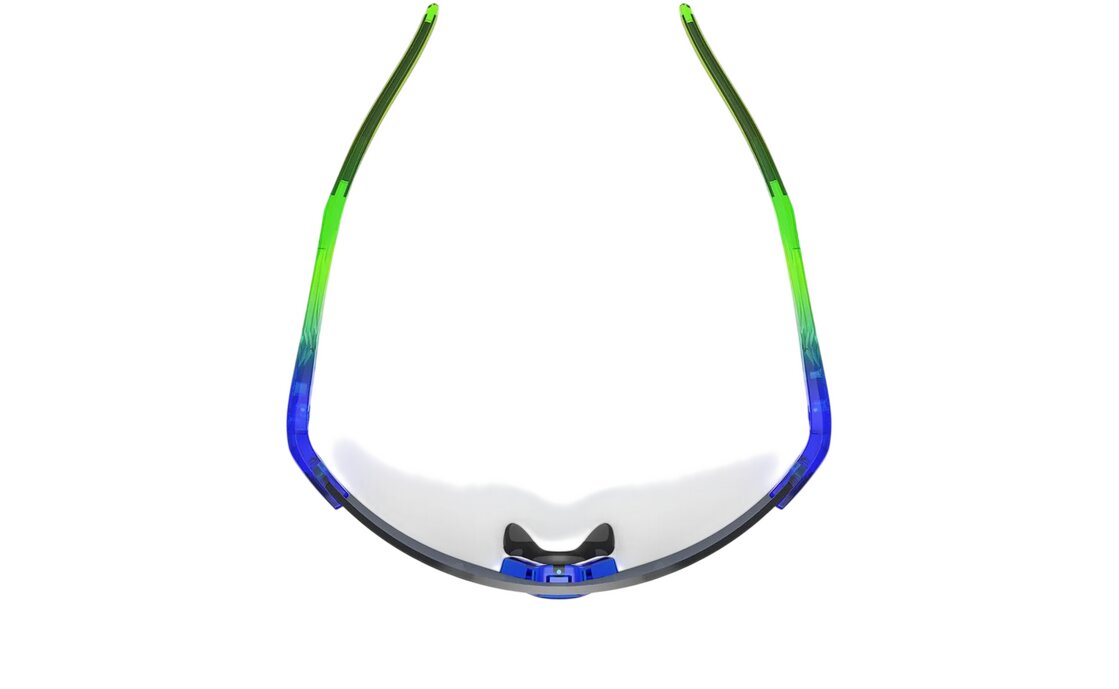 Rudy Project Astral X Multilaser Blue - Crystal Blue / Green Fluo Gloss