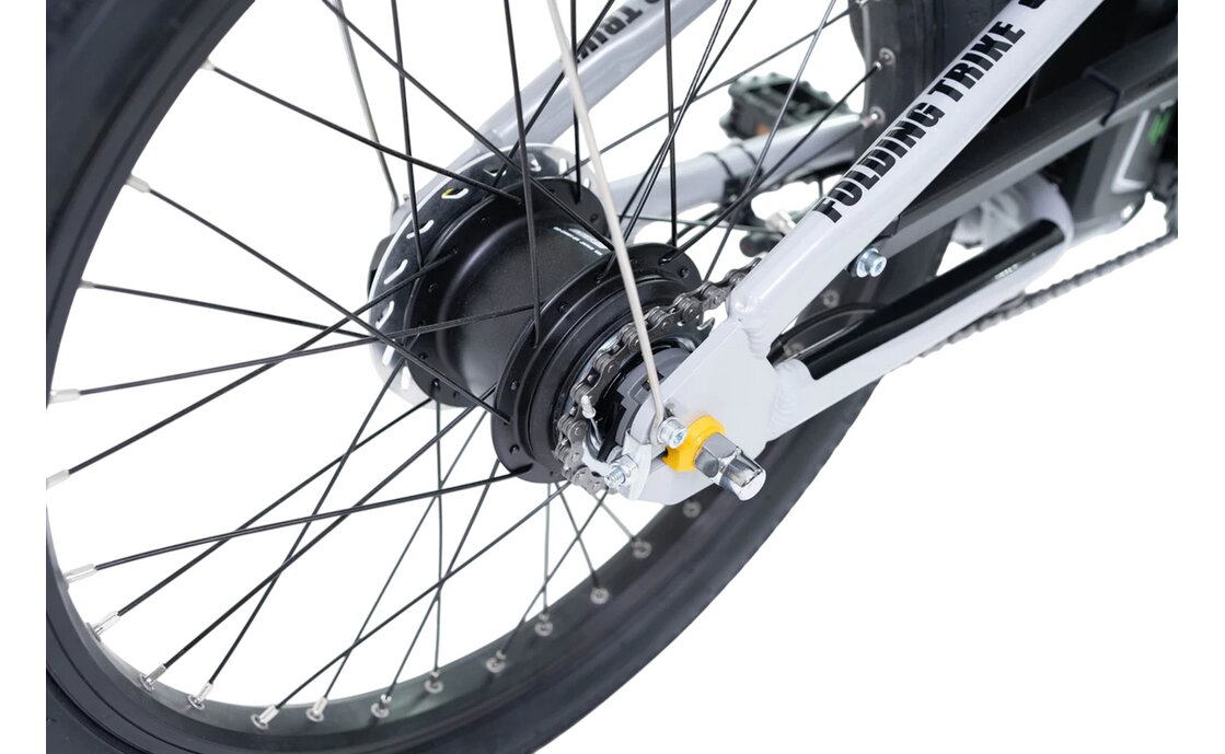 ETNNIC Faltbares Dreirad 2.0 - 576 Wh - 20 Zoll - Faltrahmen - 2026