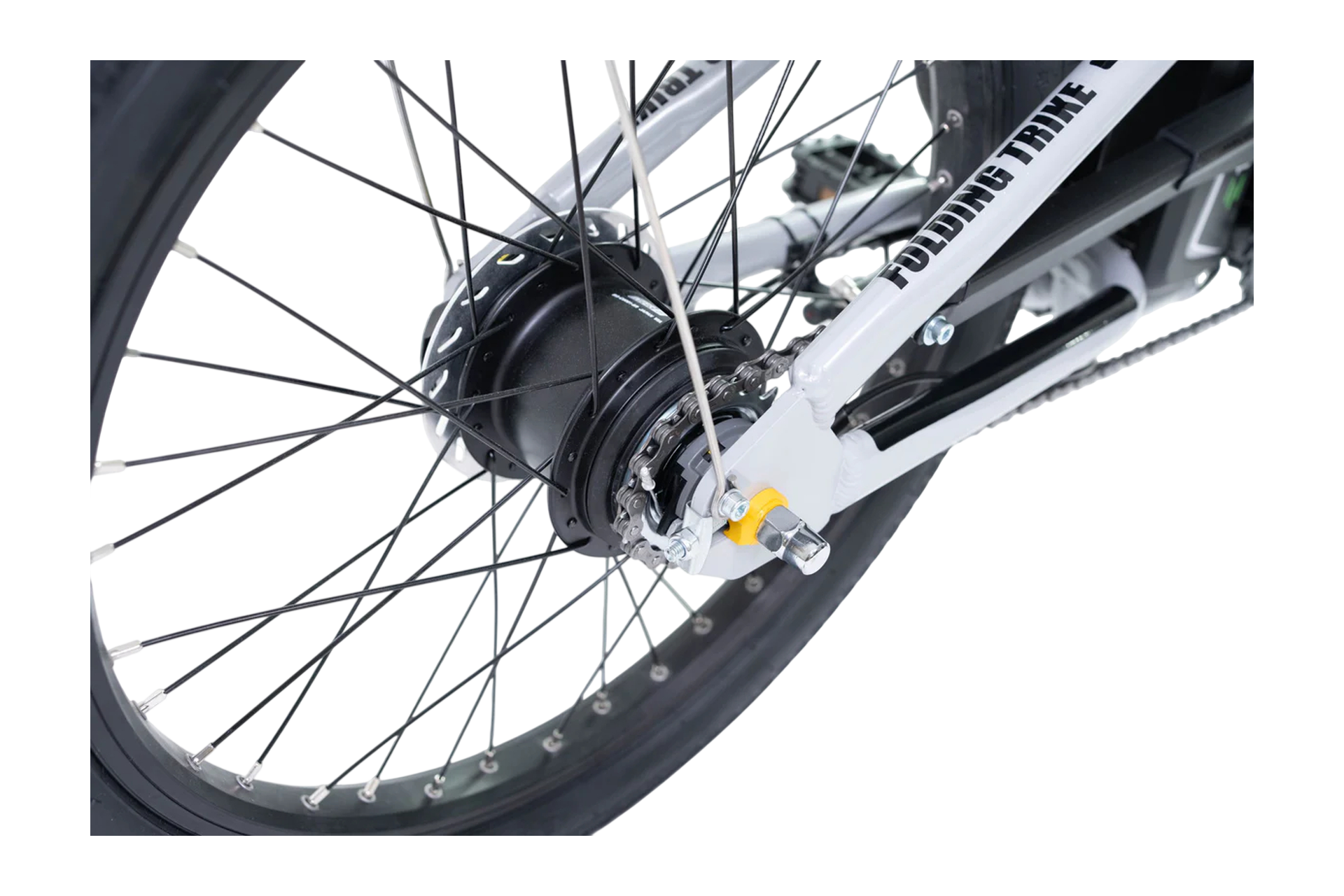 ETNNIC Faltbares Dreirad 2.0 - 576 Wh - 20 Zoll - Faltrahmen - 2026