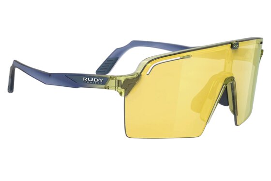 Rudy Project - Fahrradbrillen - Rudy Project Spinshield Pro Multilaser Yellow - Crystal Apple / Avio