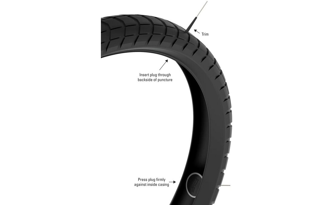 Lezyne Tubeless Pro Plugs Reparatur Set