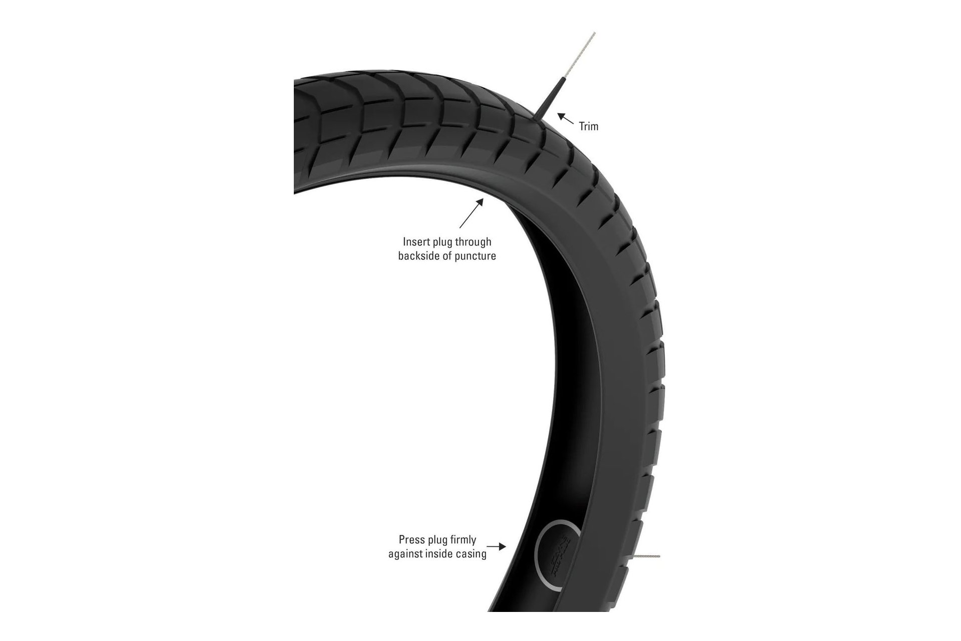 Lezyne Tubeless Pro Plugs Reparatur Set
