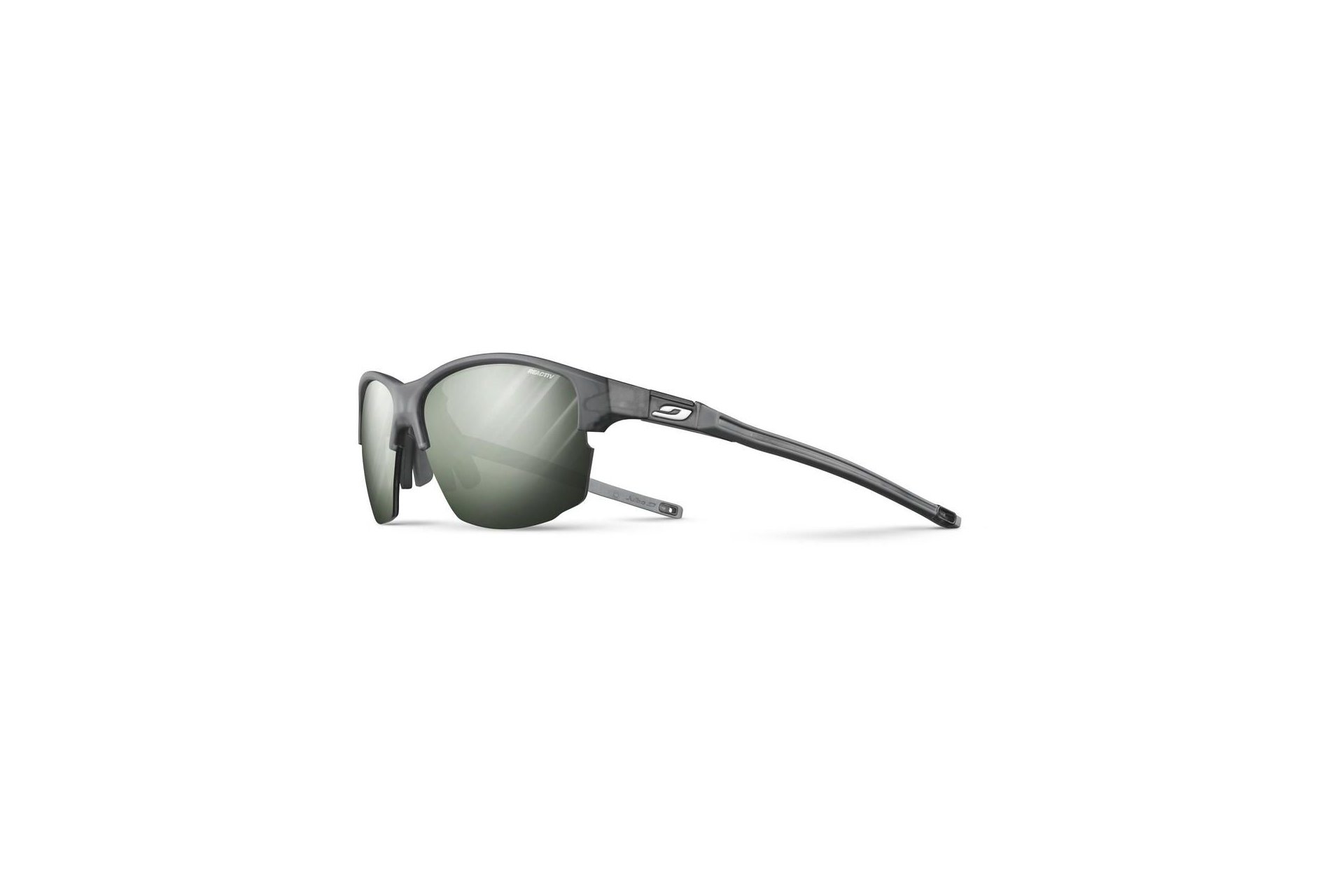 Julbo Split Schwarz Durchscheinend / Grau - Silber Flash