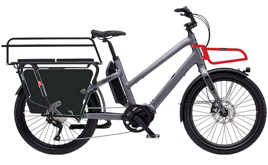 Benno Bikes Boost 10D + Family Package - 500 Wh - 24 Zoll - Longtail