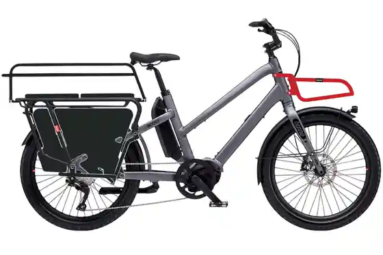 Aluminium - Lastenfahrräder - Benno Bikes Boost 10D + Family Package - 500 Wh - 24 Zoll - Longtail