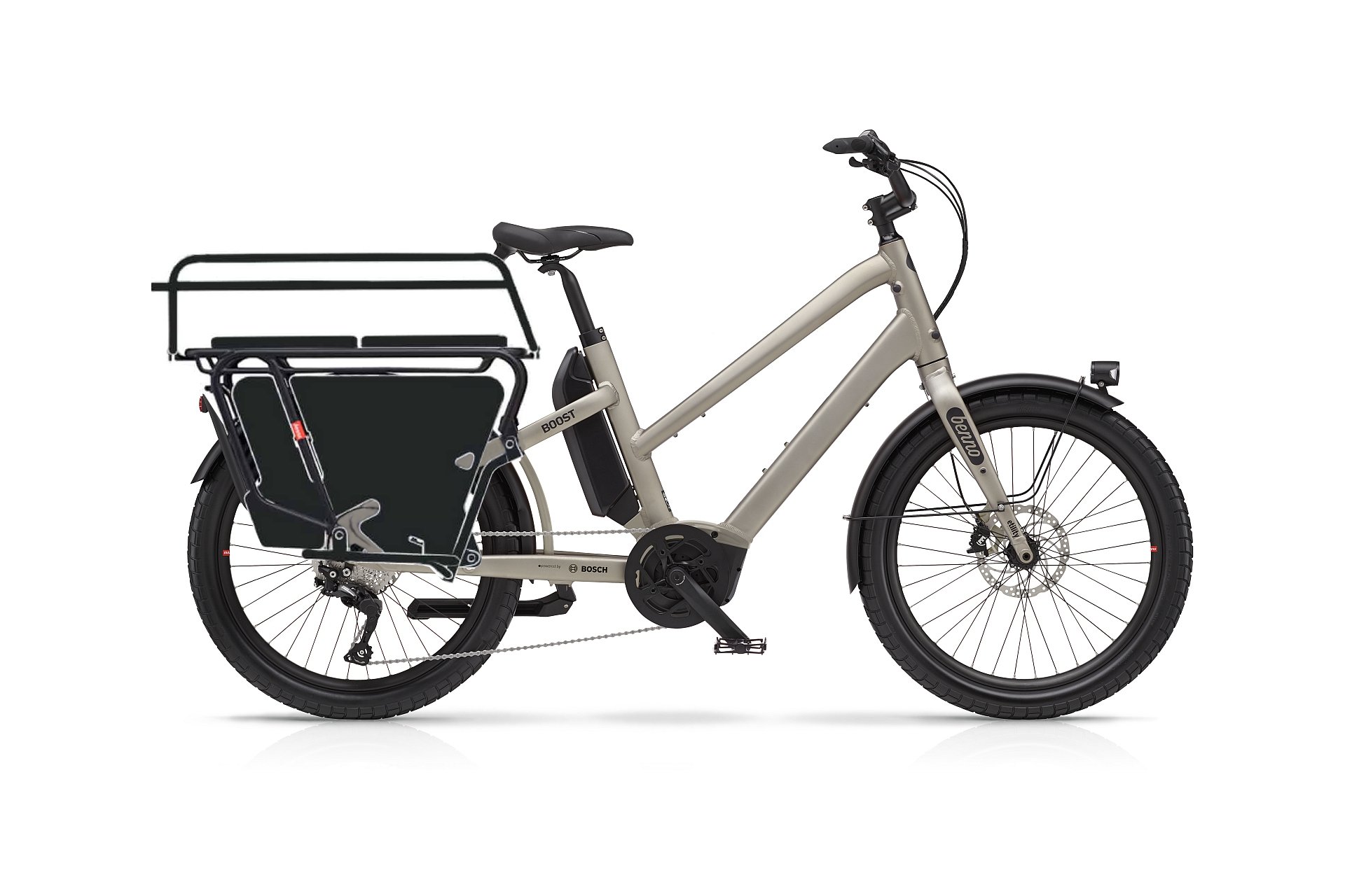 Benno Bikes Boost 10D + Family Package - 500 Wh - 24 Zoll - Longtail