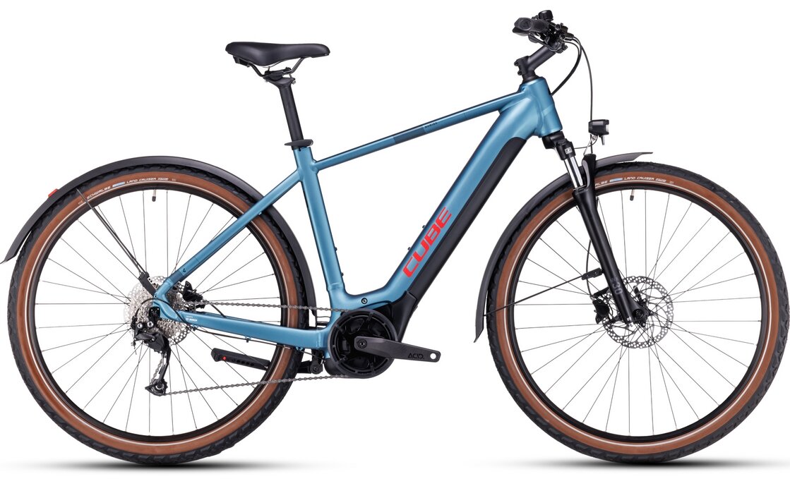 Cube Nuride Hybrid Performance 500 Allroad - 500 Wh - 28 Zoll - Diamant - 2024