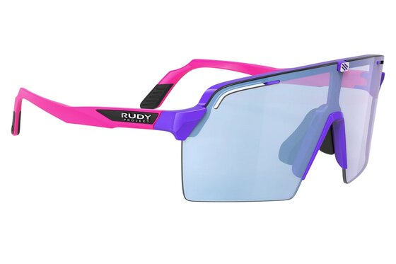 Rudy Project - Fahrradbrillen - Rudy Project Spinshield Pro Multilaser Ice - Violet Gloss