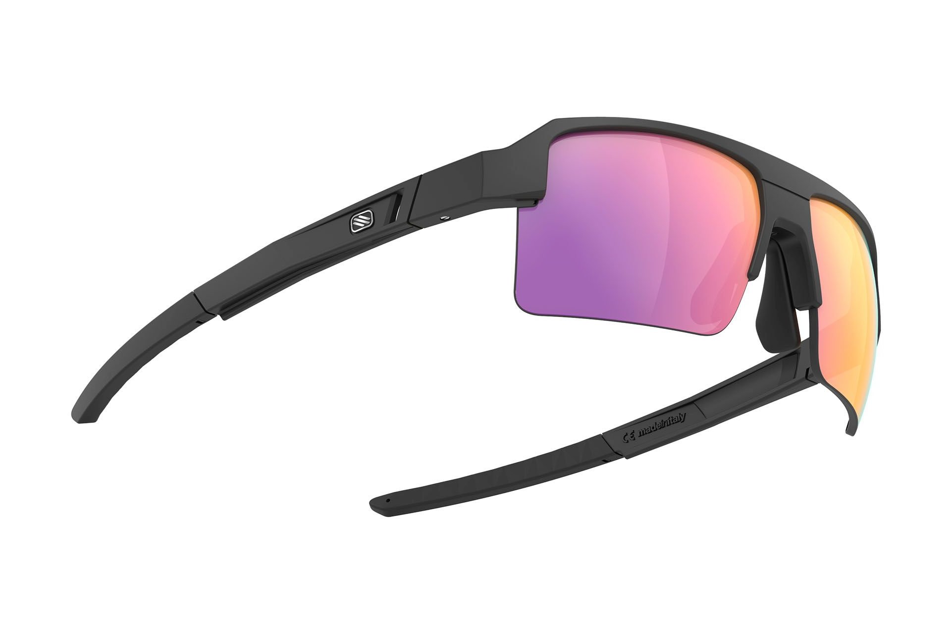 Rudy Project Sirius Black Matte - Multilaser Sunset