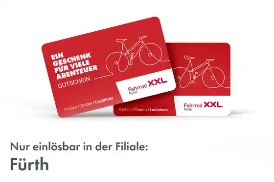 Geschenke für Fahrradfahrer - Gutschein Fahrrad XXL F&uuml;rth