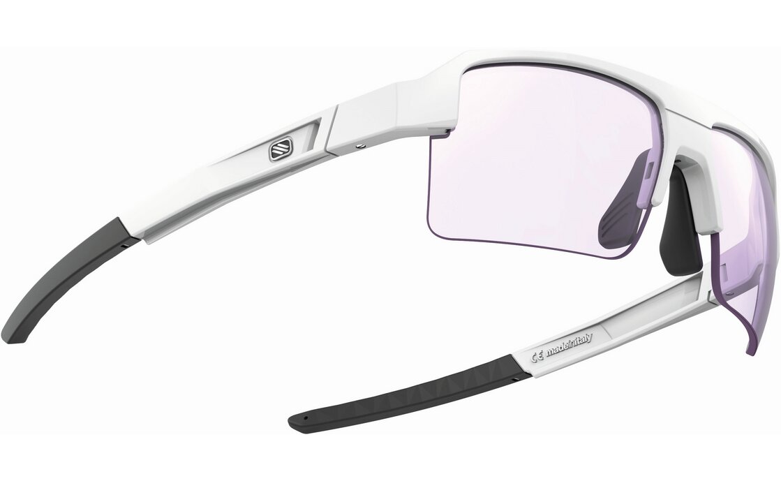 Rudy Project Sirius White Gloss - ImpactX 2 Photochromic Laser Purple