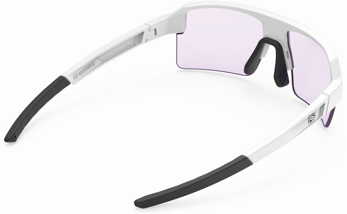Rudy Project Sirius White Gloss - ImpactX 2 Photochromic Laser Purple