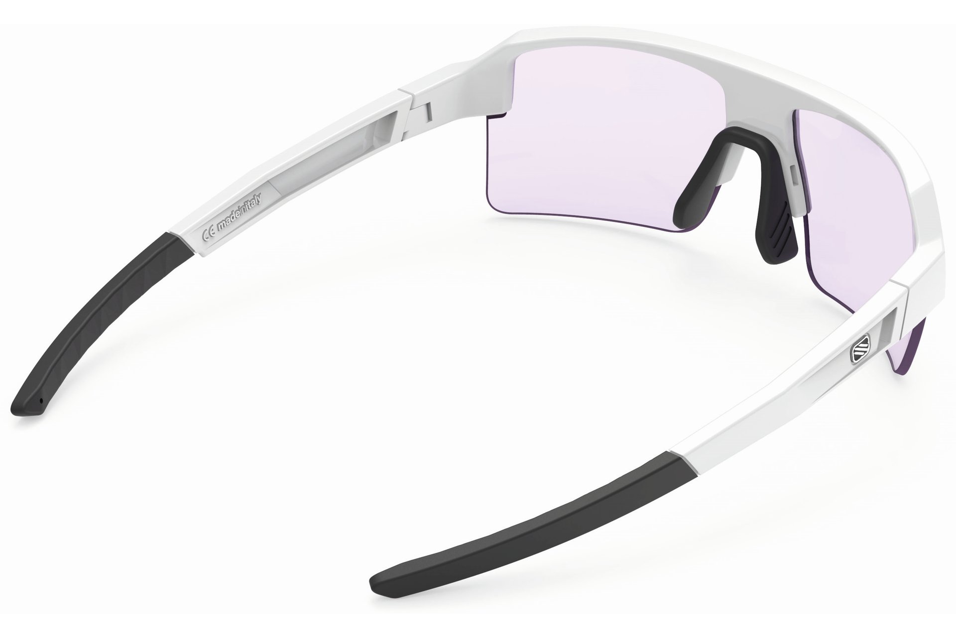 Rudy Project Sirius White Gloss - ImpactX 2 Photochromic Laser Purple