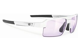 Sport-Sonnenbrillen - Rudy Project Sirius White Gloss - ImpactX 2 Photochromic Laser Purple