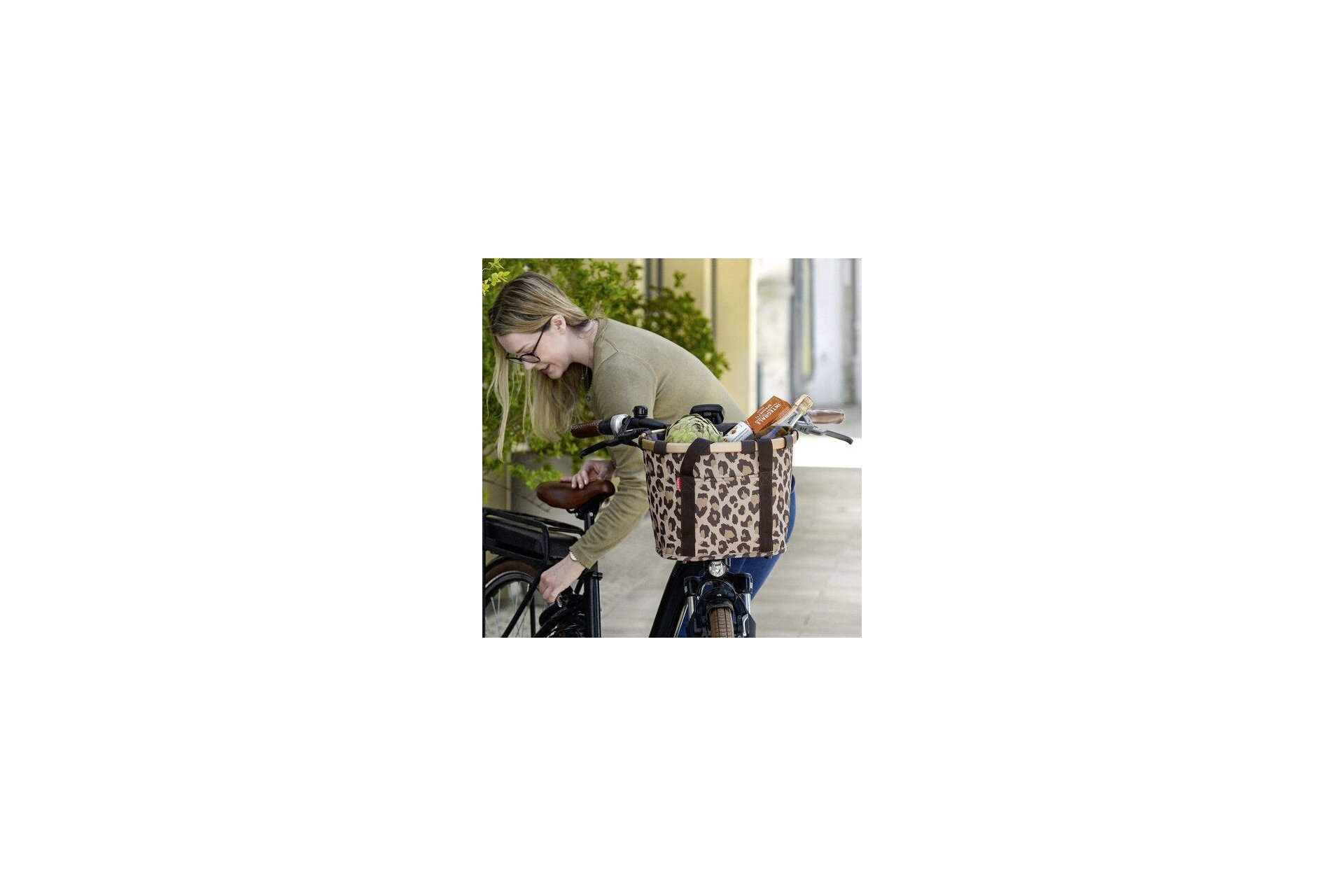 Reisenthel Bikebasket Leo Macchiato Lenkerkorb