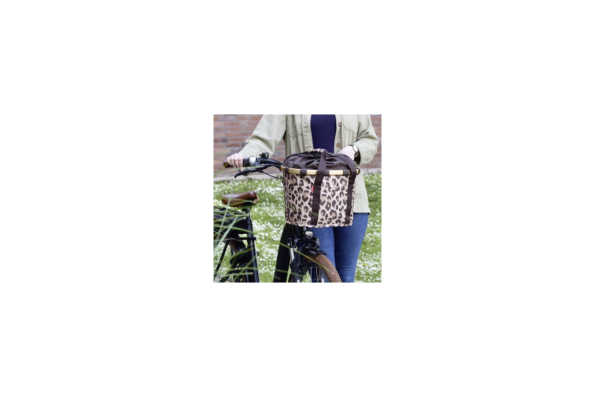 Reisenthel Bikebasket Leo Macchiato Lenkerkorb