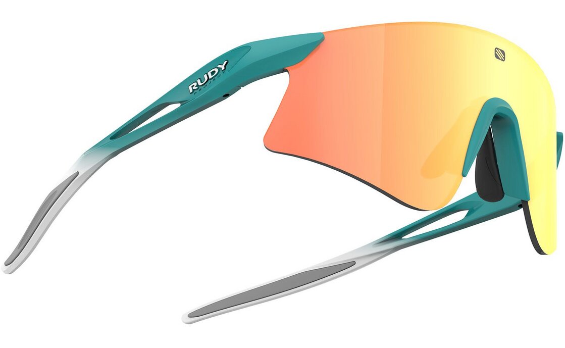 Rudy Project Astral Emerald Faded White Matte - Multilaser Orange