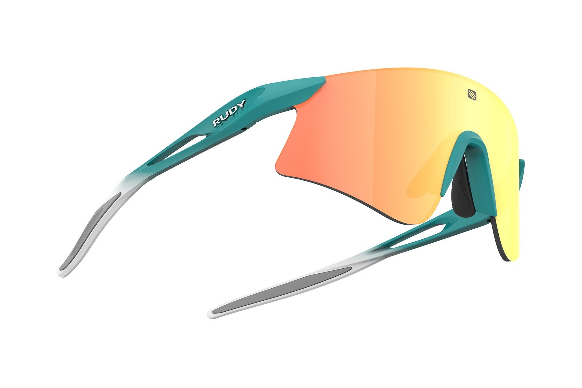 Rudy Project Astral Emerald Faded White Matte - Multilaser Orange