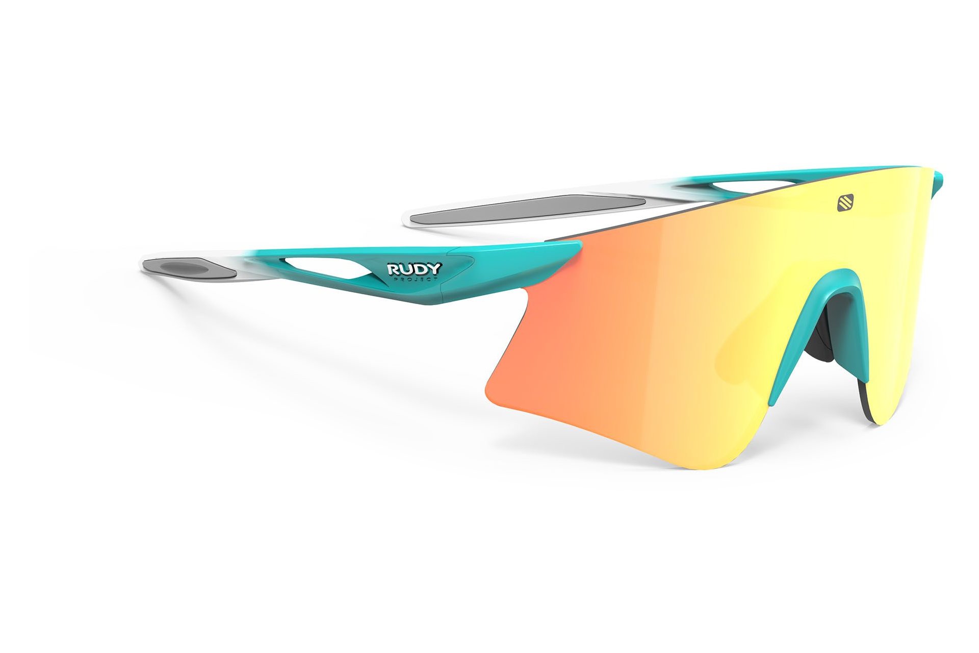Rudy Project Astral Emerald Faded White Matte - Multilaser Orange