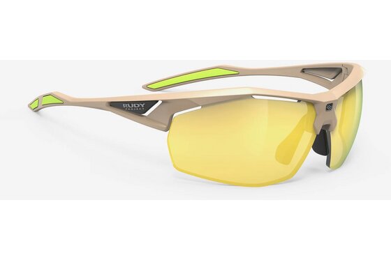 Rudy Project - Fahrradbrillen - Rudy Project Sydus Multilaser Yellow - Desert Matte