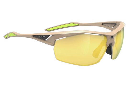 Rudy Project - Fahrradbrillen - Rudy Project Sydus Multilaser Yellow - Desert Matte