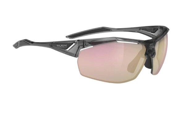 Rudy Project - Fahrradbrillen - Rudy Project Sydus Multilaser Rose Gold - Crystal Ash