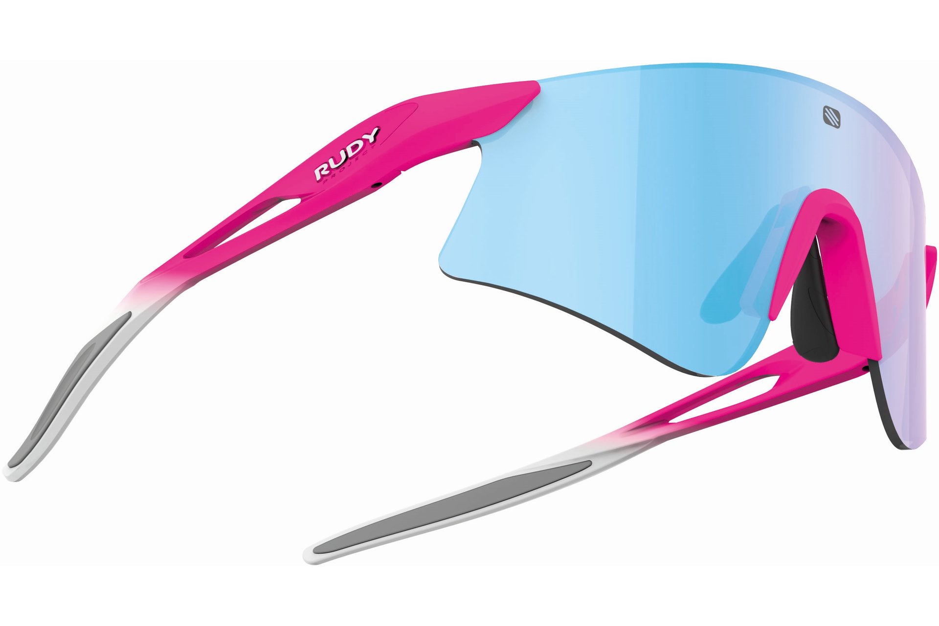 Rudy Project Astral Pink Fluo Faded White Gloss - Multilaser Ice